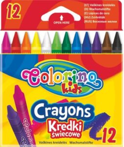 Voskovky Colorino – 12 barev