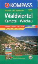 Waldviertel Kamptal-Wachau - set map Kompass č. 203 - 1:50 000 /Rakousko/ - dodáváno v plastovém pouzdře