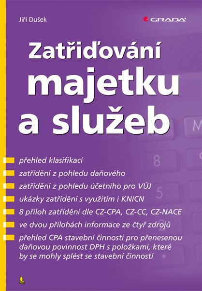 Zatřiďování majetku a služeb - Dušek Jiří - 17x24 cm