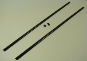 Závěsná lišta (2 ks lišty) 58 cm - PVC
