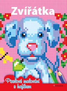 Zvířátka - Pixelové malování s hafíkem - 21x28 cm