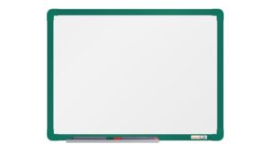 boardOK Bílá magnetická tabule s keramickým povrchem 60 × 45 cm