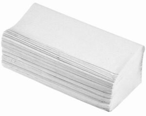 Z-Z ručníky 2 vrstvé - bílé ( 150 ks)