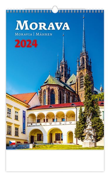 Kalendář nástěnný 2024 - Morava - 31