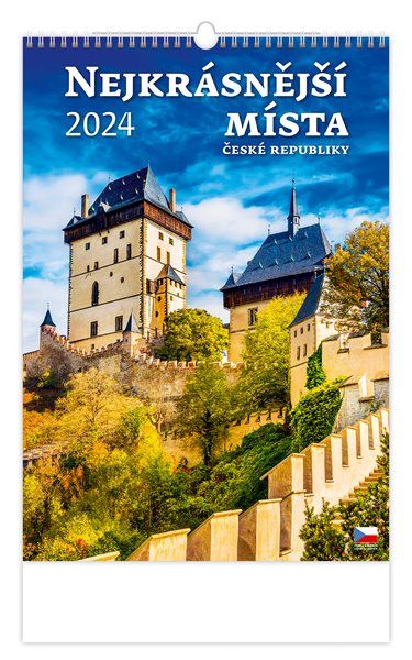 Kalendář nástěnný 2024 - Nejkrásnější místa ČR - 31
