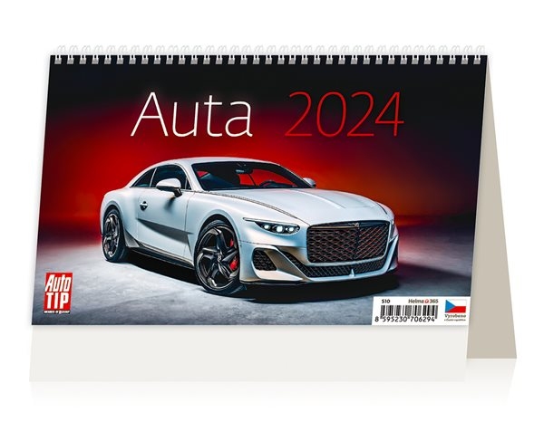 Kalendář stolní 2024 - Auta - 22
