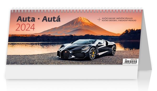Kalendář stolní 2024 - Auta/Autá - 32
