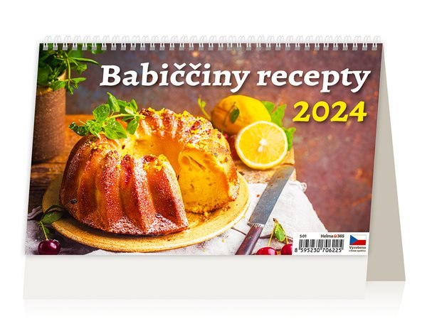 Kalendář stolní 2024 - Babiččiny recepty - 22