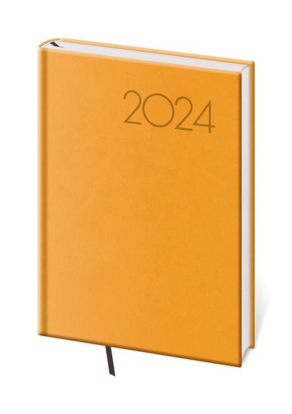 Diář 2024 týdenní A5 Print Pop - žlutá - 14