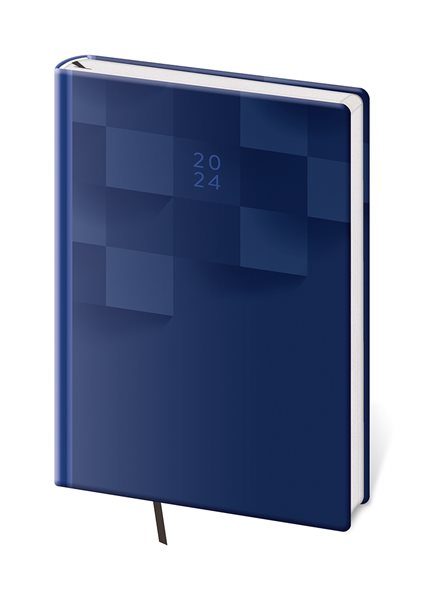 Diář 2024 týdenní A5 Vario - blue design - 14