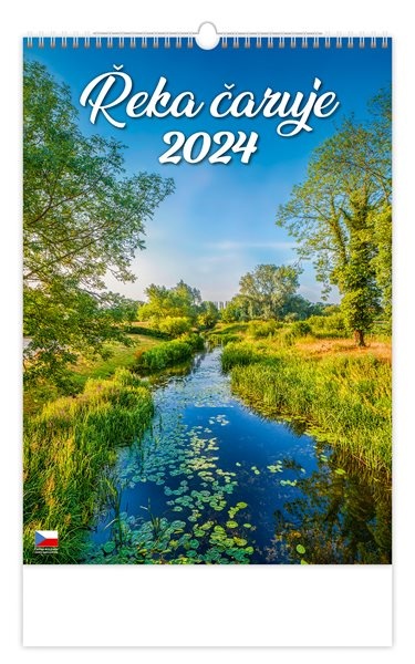 Kalendář nástěnný 2024 - Řeka čaruje - 31