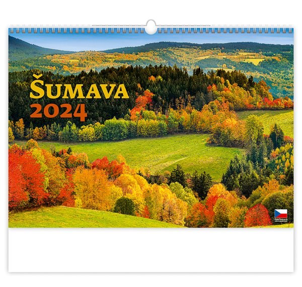 Kalendář nástěnný 2024 - Šumava - 45x31