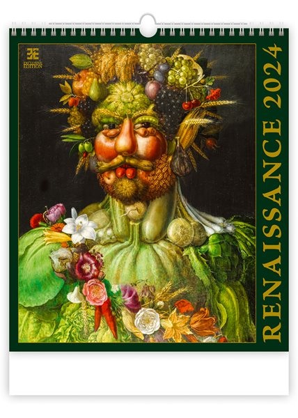 Kalendář nástěnný 2024 Exclusive Edition - Renaissance - 45x52 cm